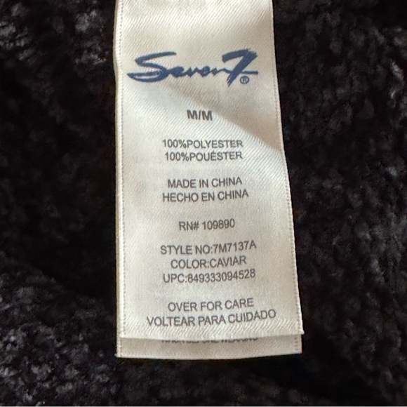 2️⃣ Seven7 Chenille BUNDLE Sz M - Picture 9 of 10